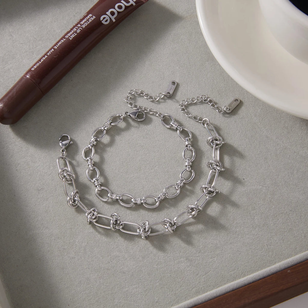 KIKA Minimalist Chain Bracelet  Stainless Steel 316L Bracelet