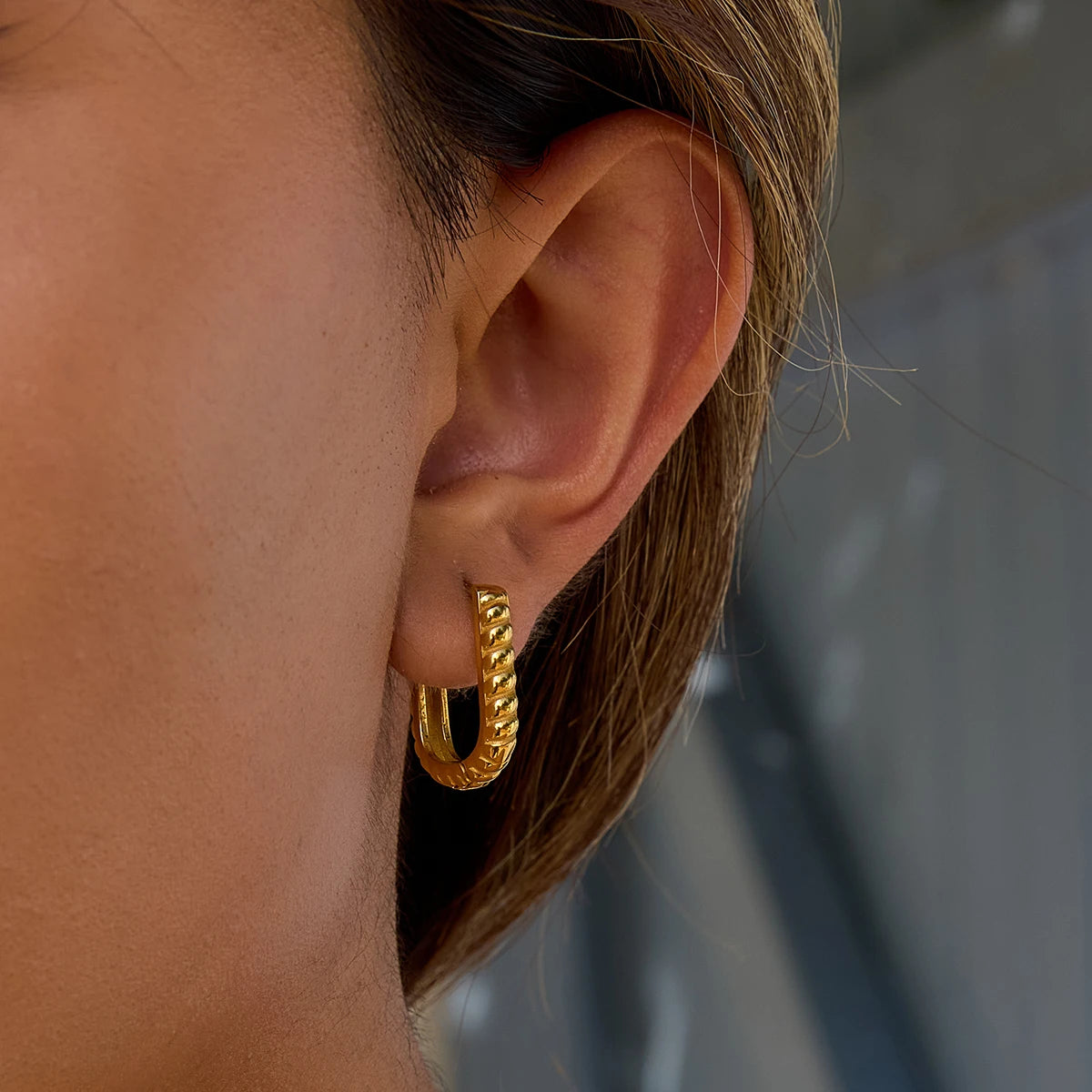 Geometric Irregular Earrings