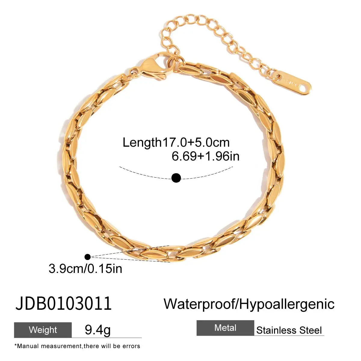 Spiral Multi-Layer Surround Telephone Line Open Bracelet