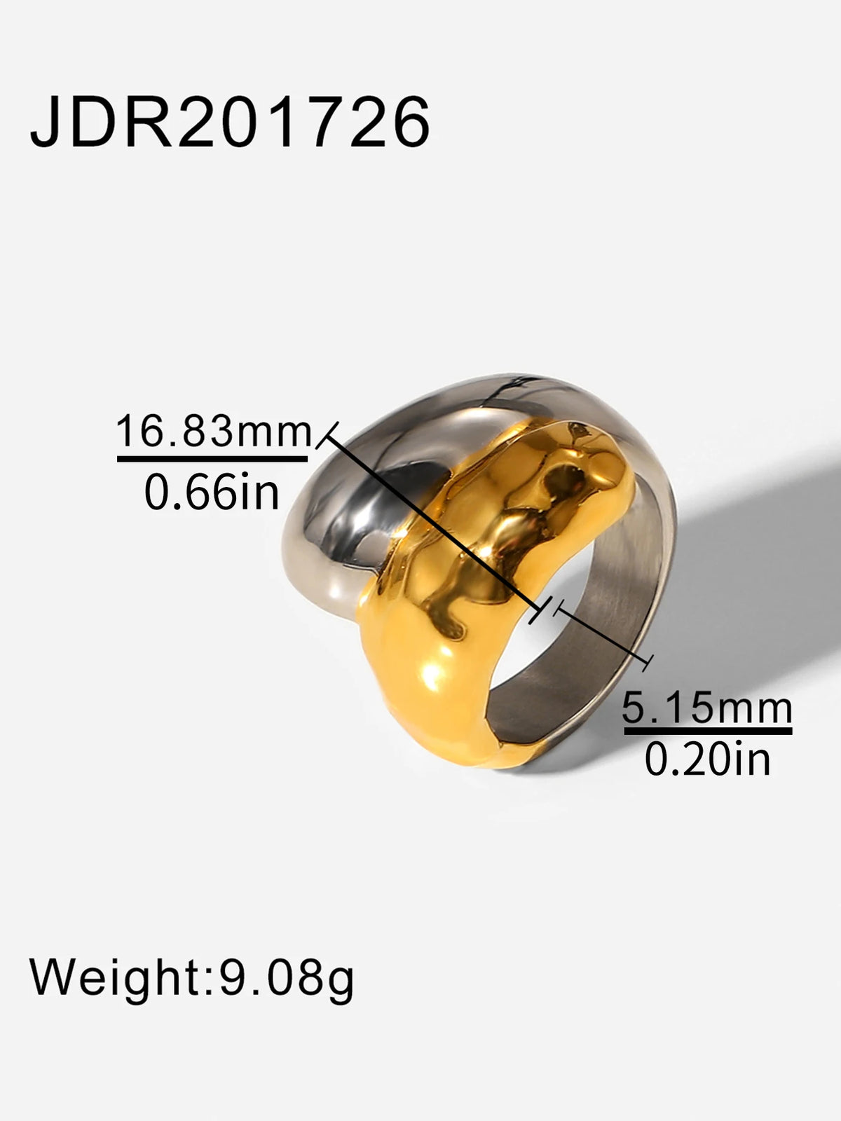 Kika Minimalist Waterproof Two Color Rib