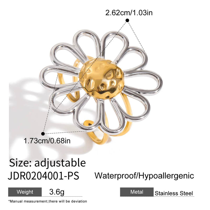 KIKA Minimalist  Ring PVD Plated Stainless Steel 316L