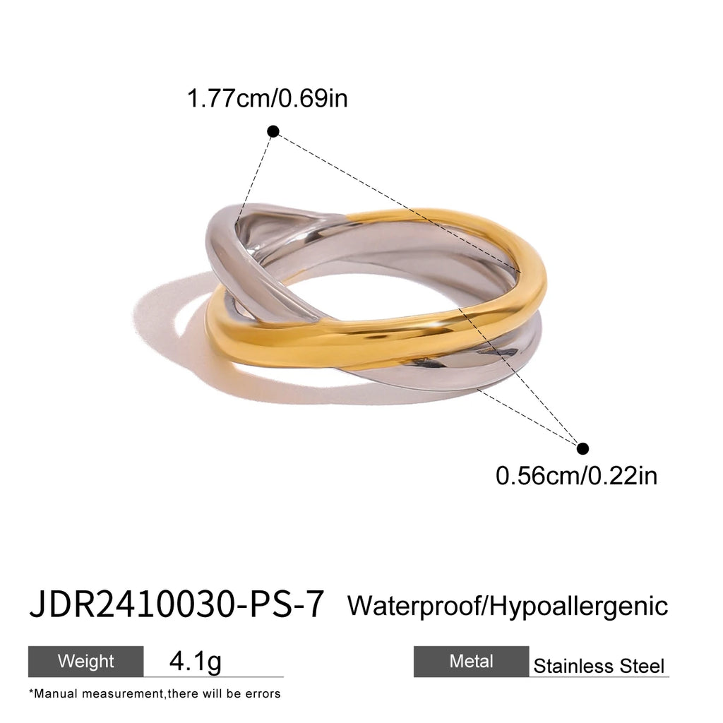 Classic Two tone Ring Line