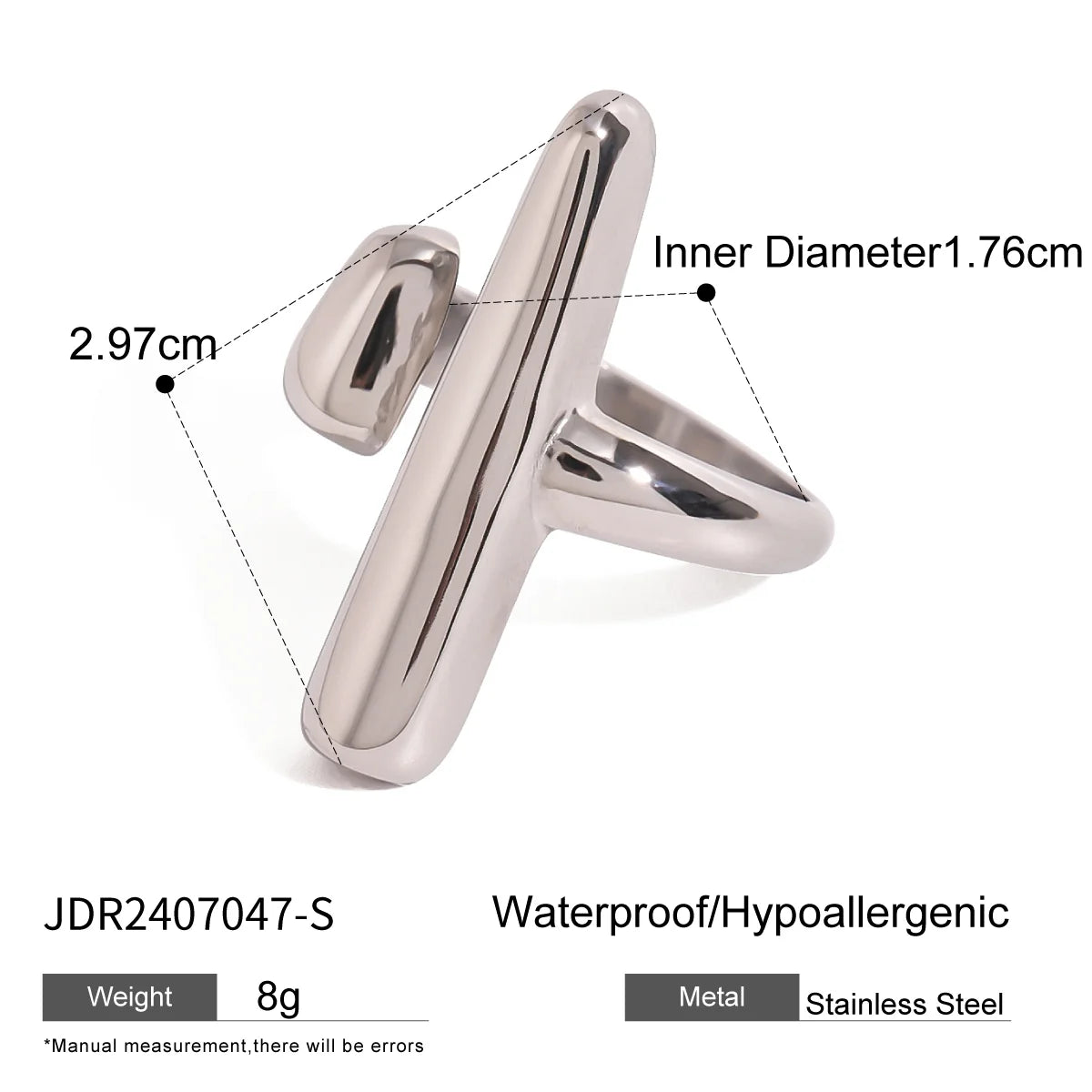 Minimalist Ring High Quality Waterproof Charm