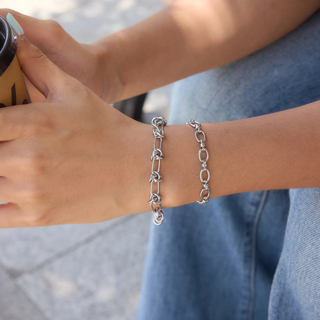 KIKA Minimalist Chain Bracelet  Stainless Steel 316L Bracelet