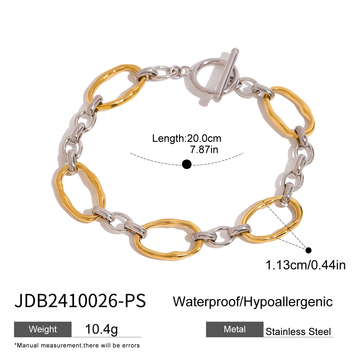 Caitlyn Minimalist Chain Bracelet