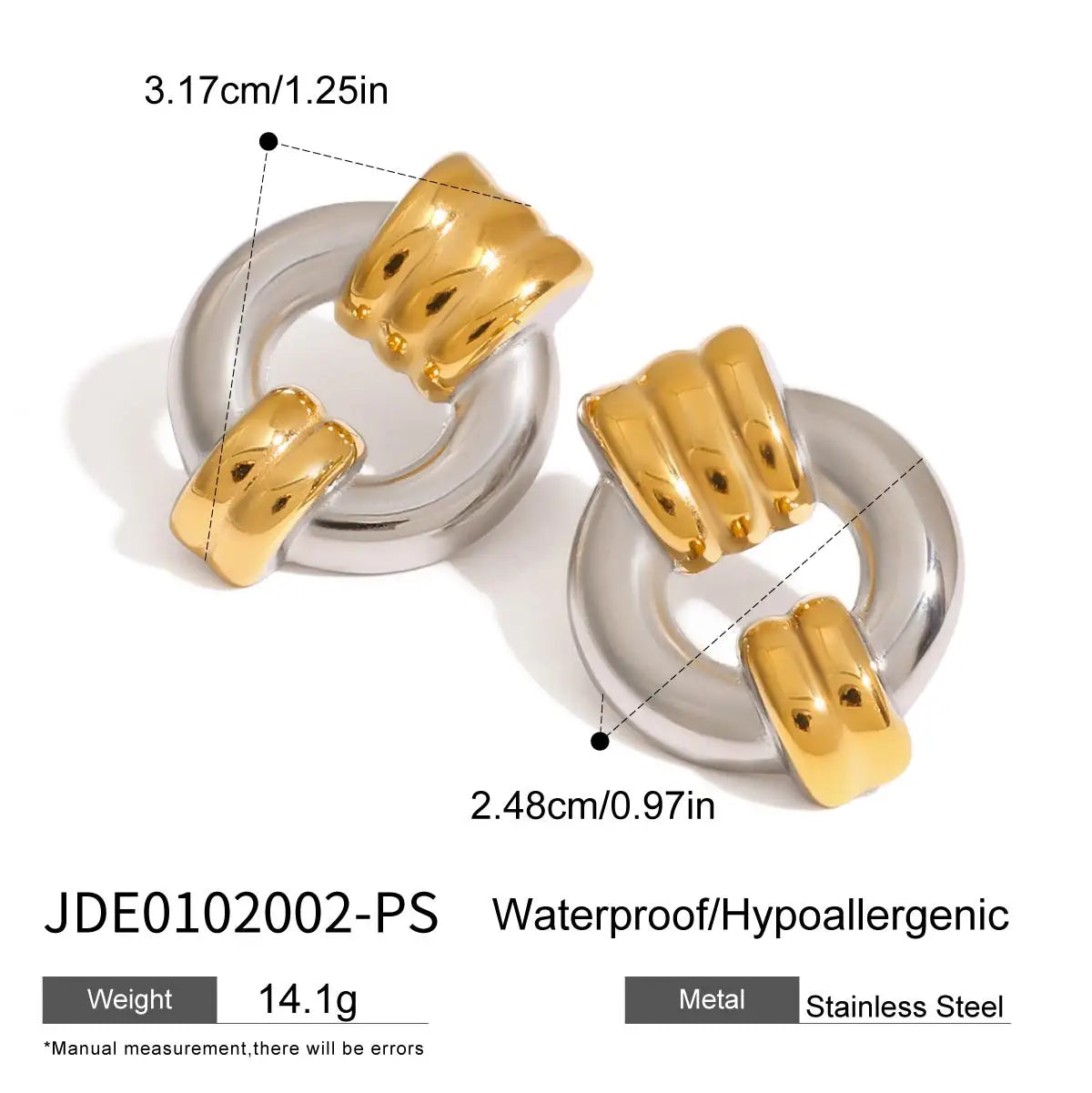 Knot Earrings Waterproof