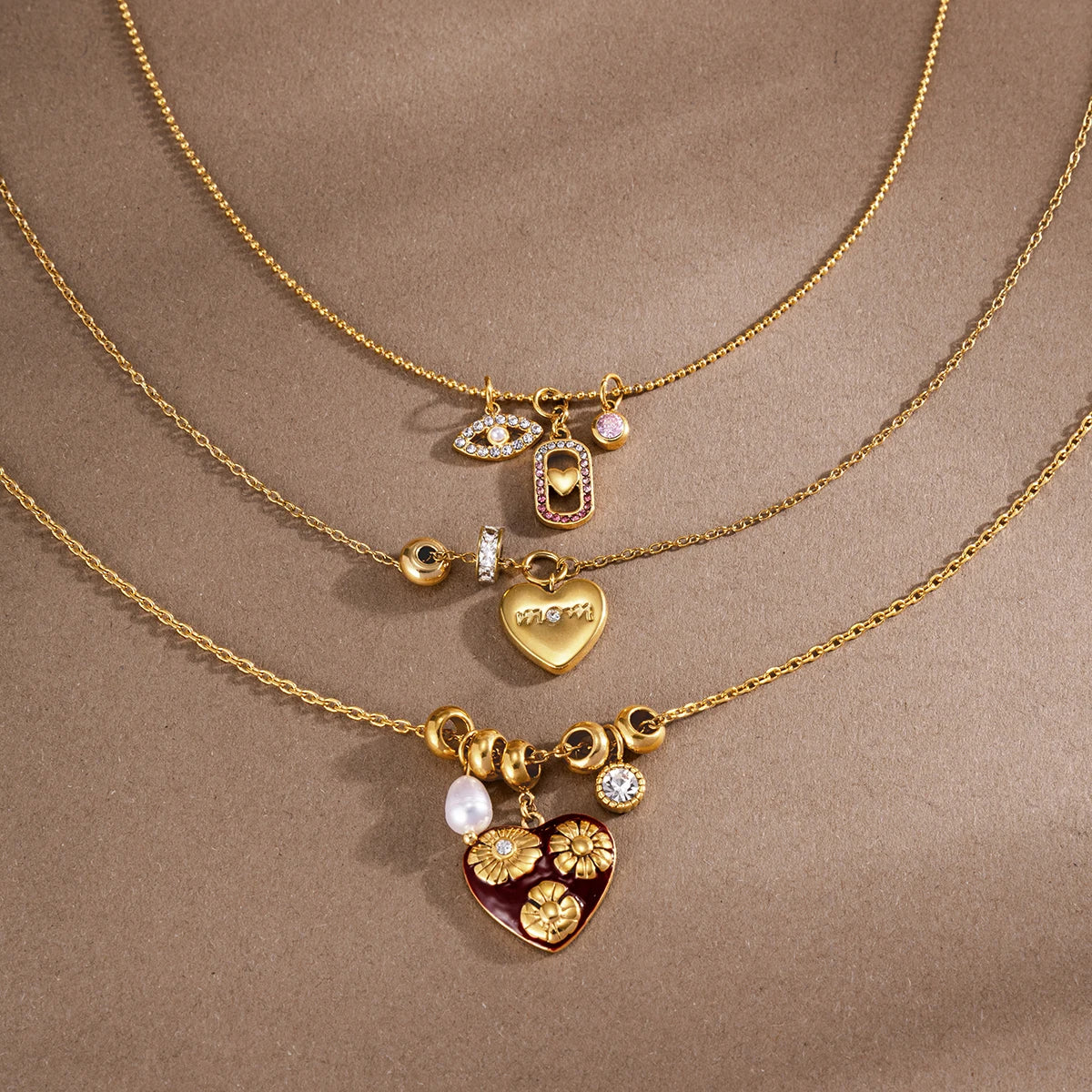 Kika Classic Mother'S Day O-Chain Necklace