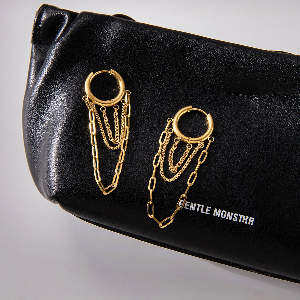 Kika Classic Trendy Chain Tassel Earrings Hypoallergenic