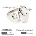 Plated Spring Geometry Titanium Steel Bracelet
