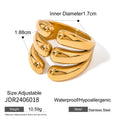 Asymmetric Open Ring Line Adjustable