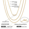 Kika Classic Round Zircon Smile Shape Pendant Necklace