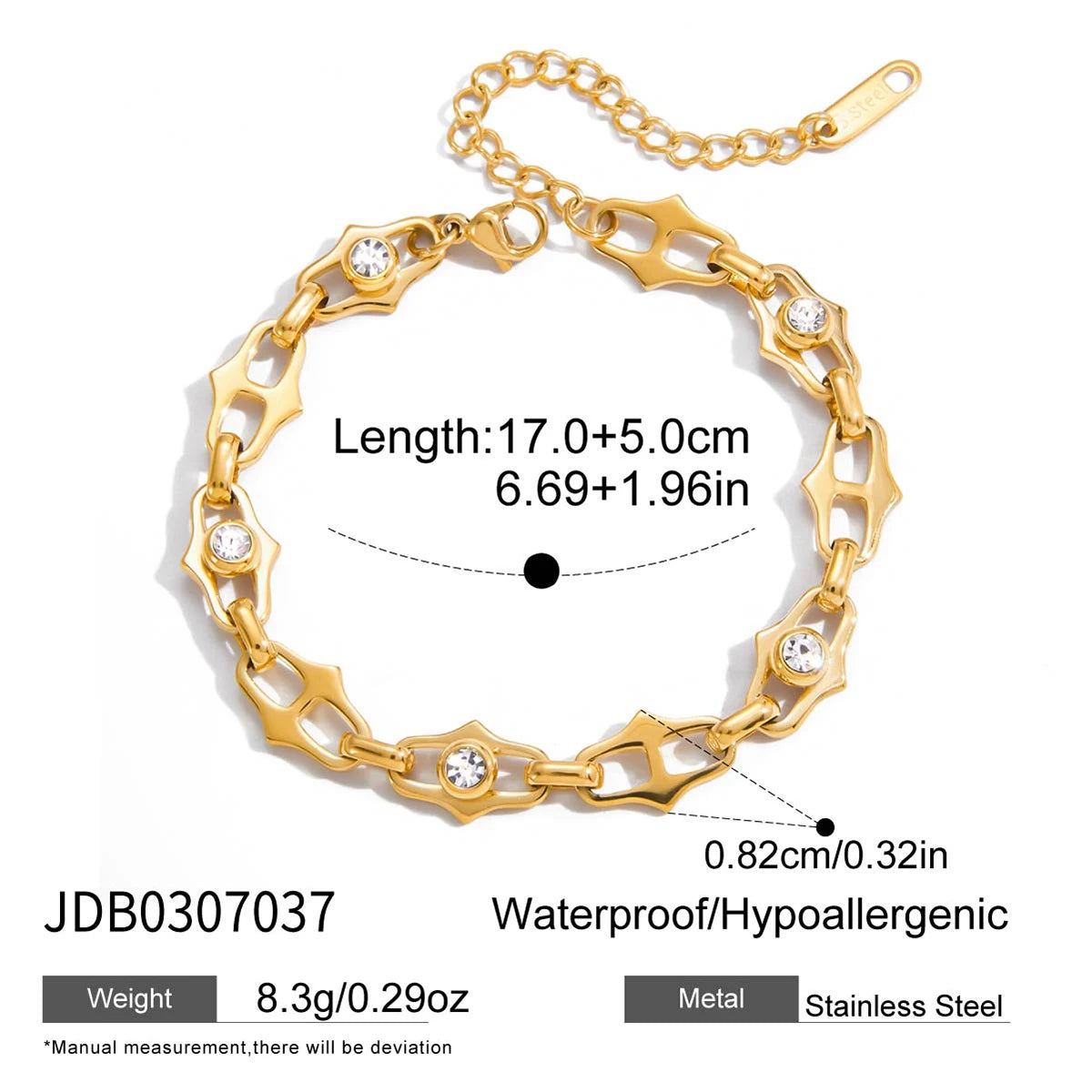 Irregular Hollow Bracelet