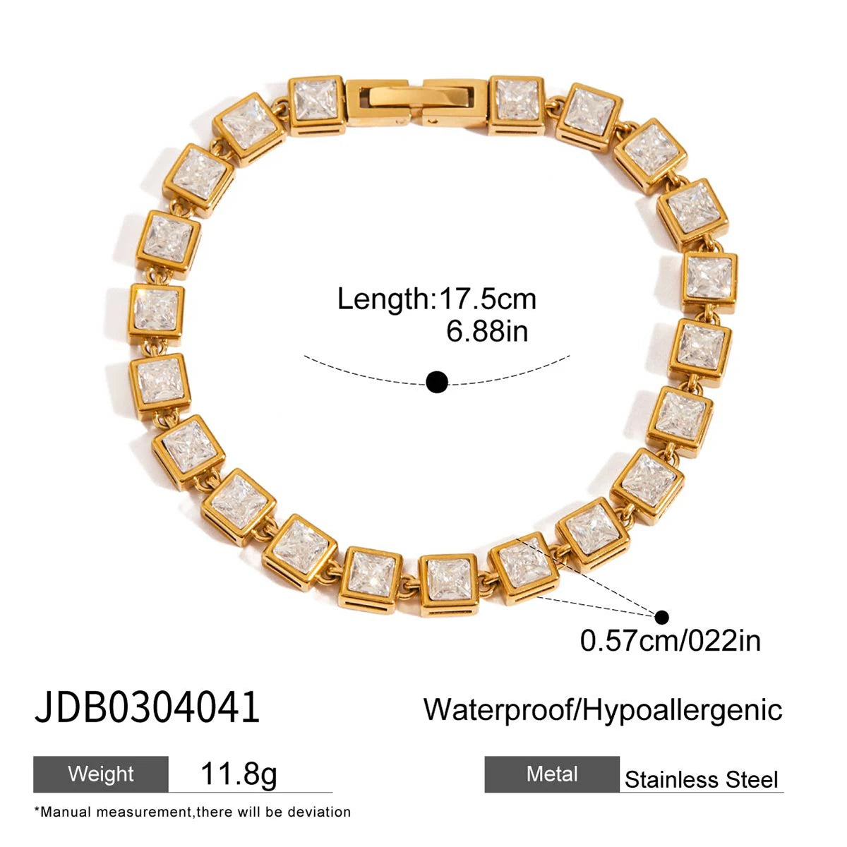 Kika Minimalist Circular Bracelet