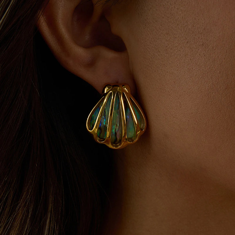 Abalone Shell Earrings