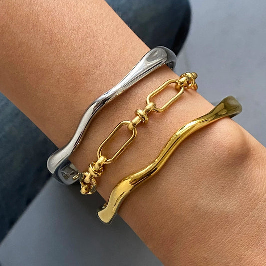 Liquid Gold Bangle