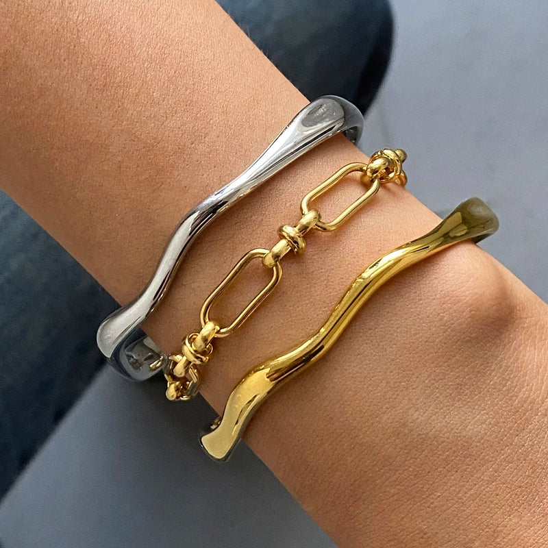 Liquid Gold Bangle