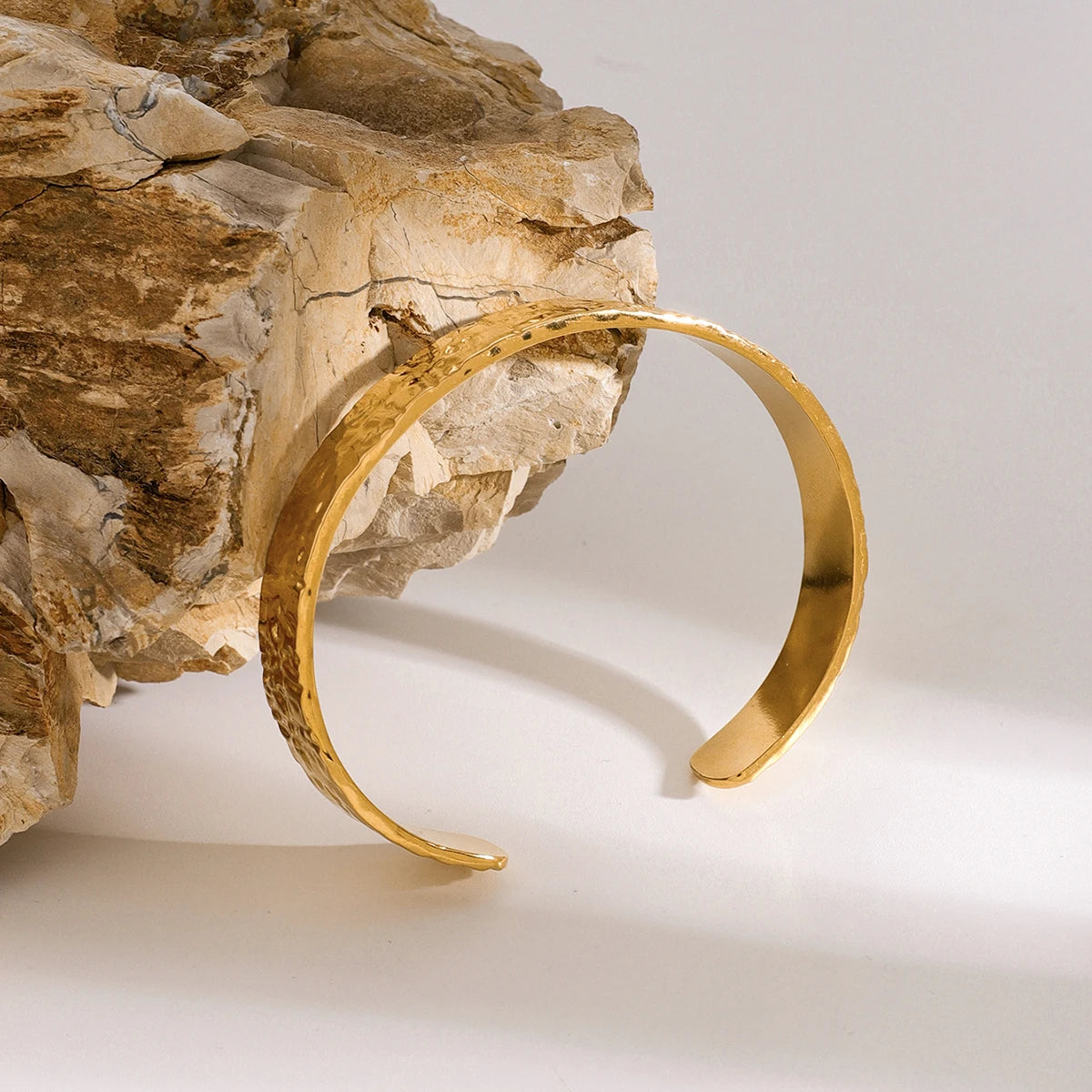 Kika Hammer Pat Cuff Bracelet Bangle