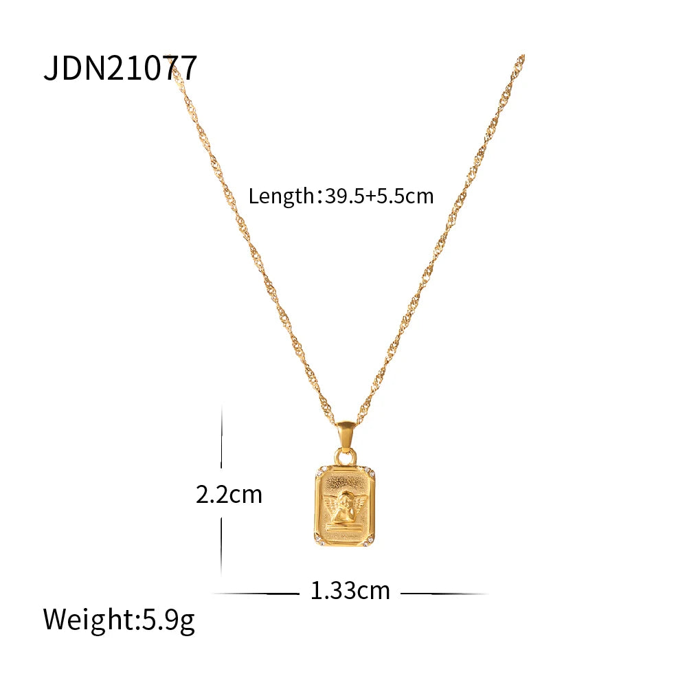 Angel Pendant Necklace