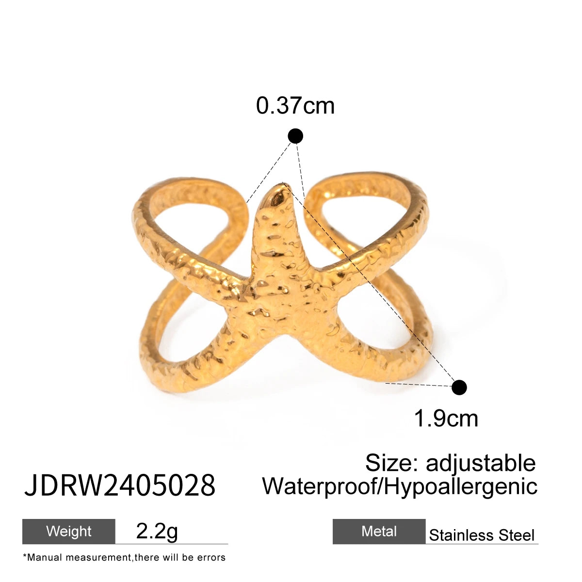 Vacation Beach Starfish Conch Bracelet