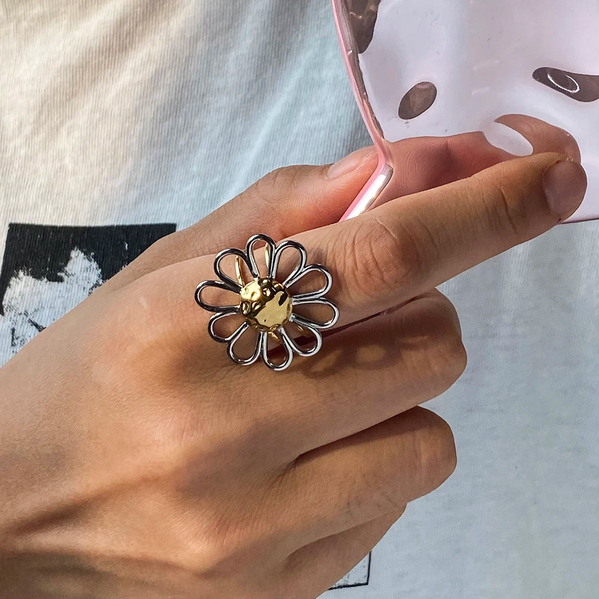 KIKA Minimalist  Ring PVD Plated Stainless Steel 316L