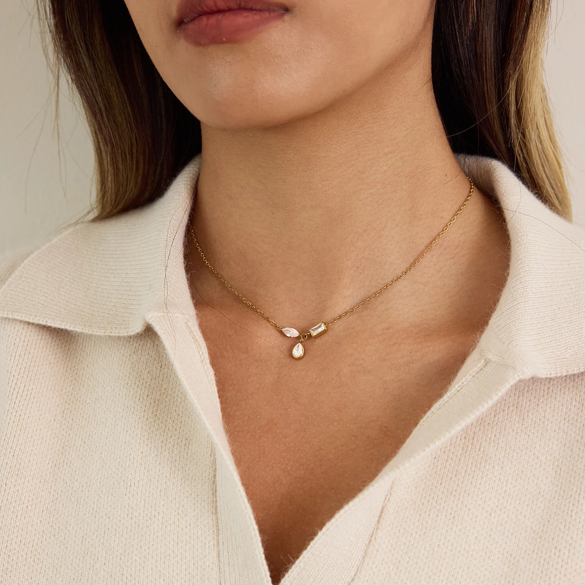 Kika Classic Necklace Stainless Steel Jewelry