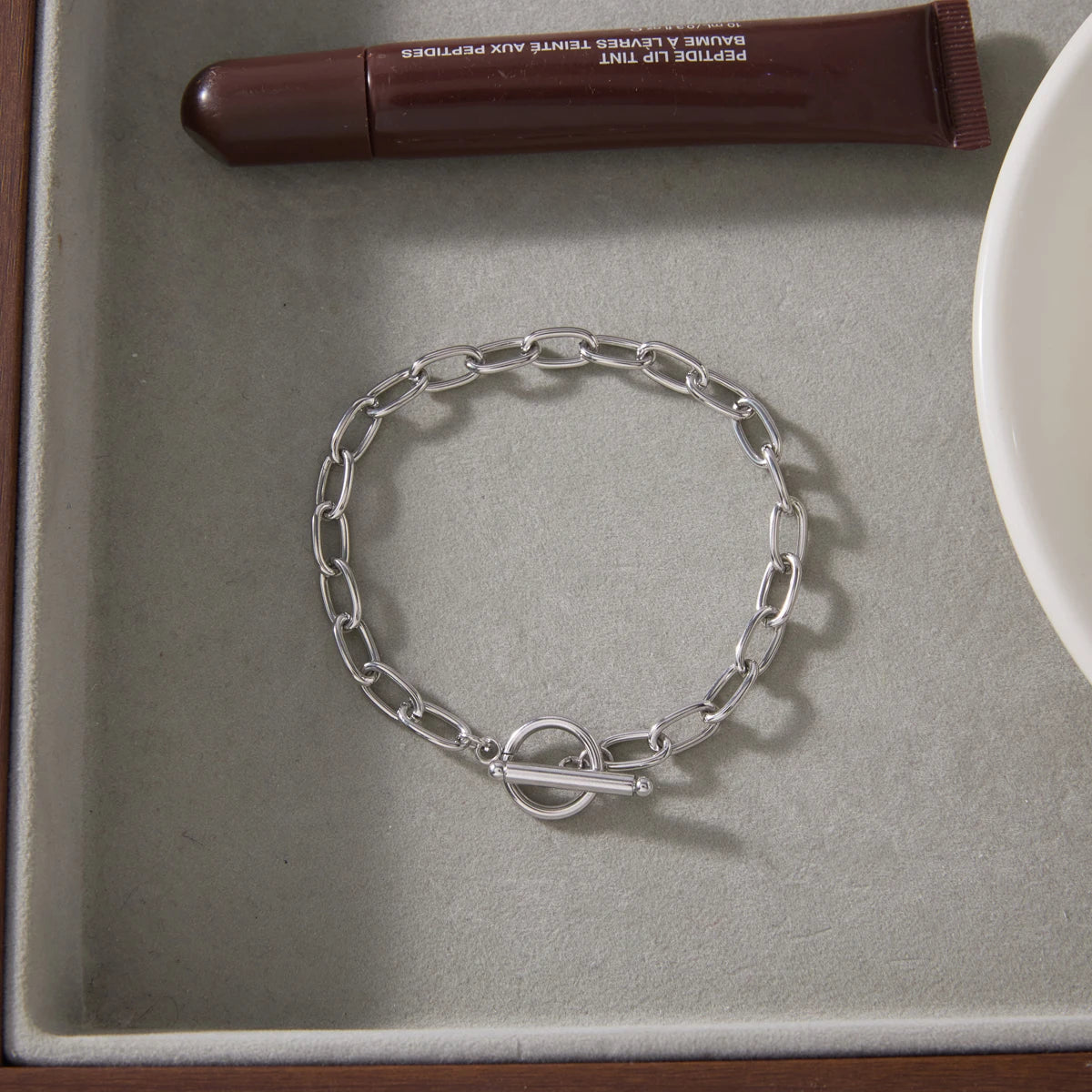 KIKA Classic OT Buckle Chain Bracelet Stainless Steel 316L