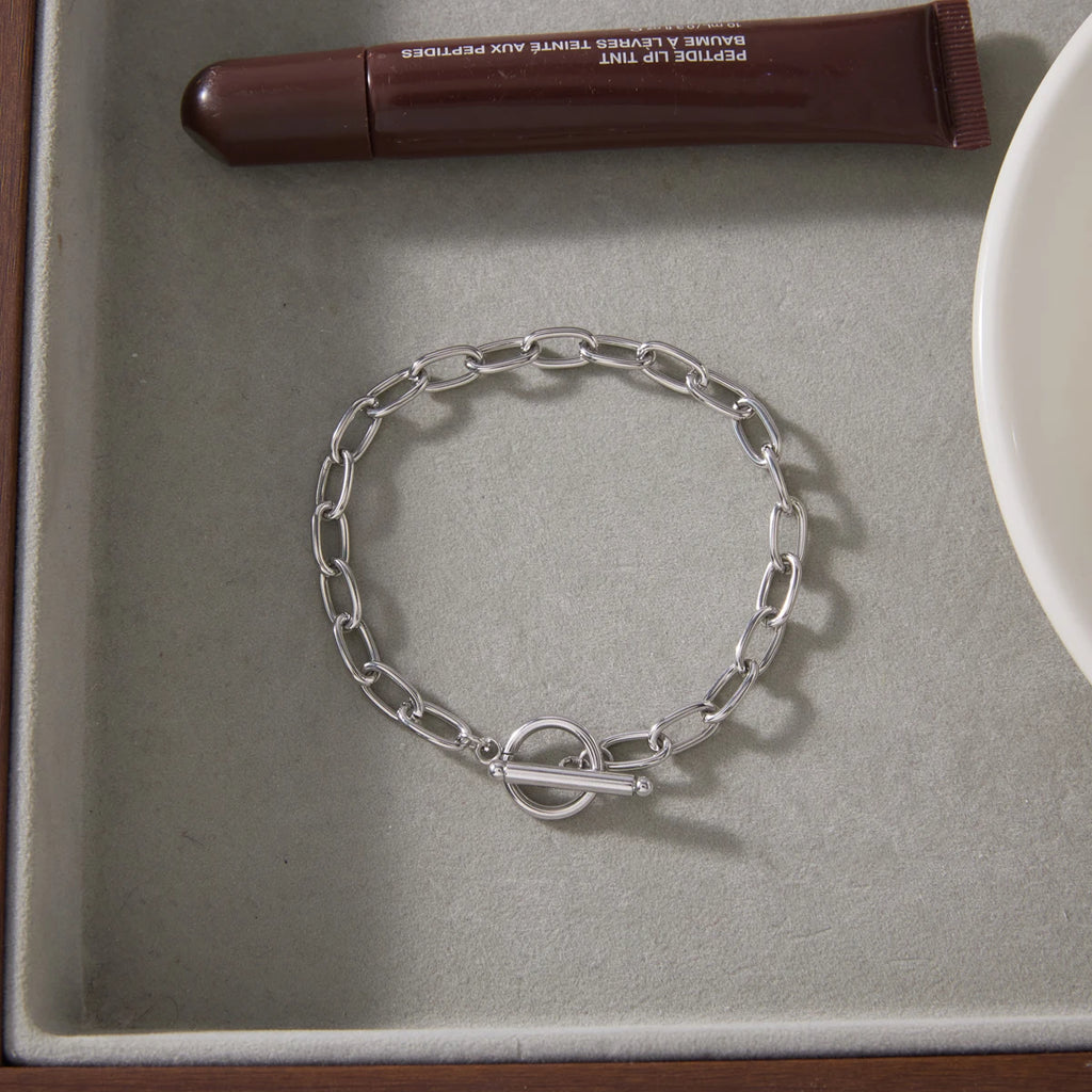 KIKA Classic OT Buckle Chain Bracelet Stainless Steel 316L