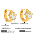 Classic Cat Claw Shape Hoop Earrings