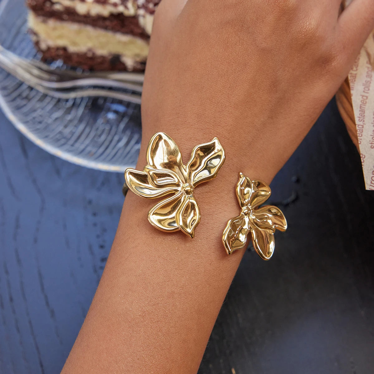 Kika Flower Bracelets Ring Necklaces Earrings