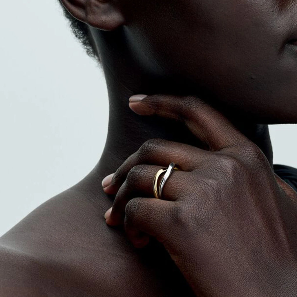 Classic Two tone Ring Line