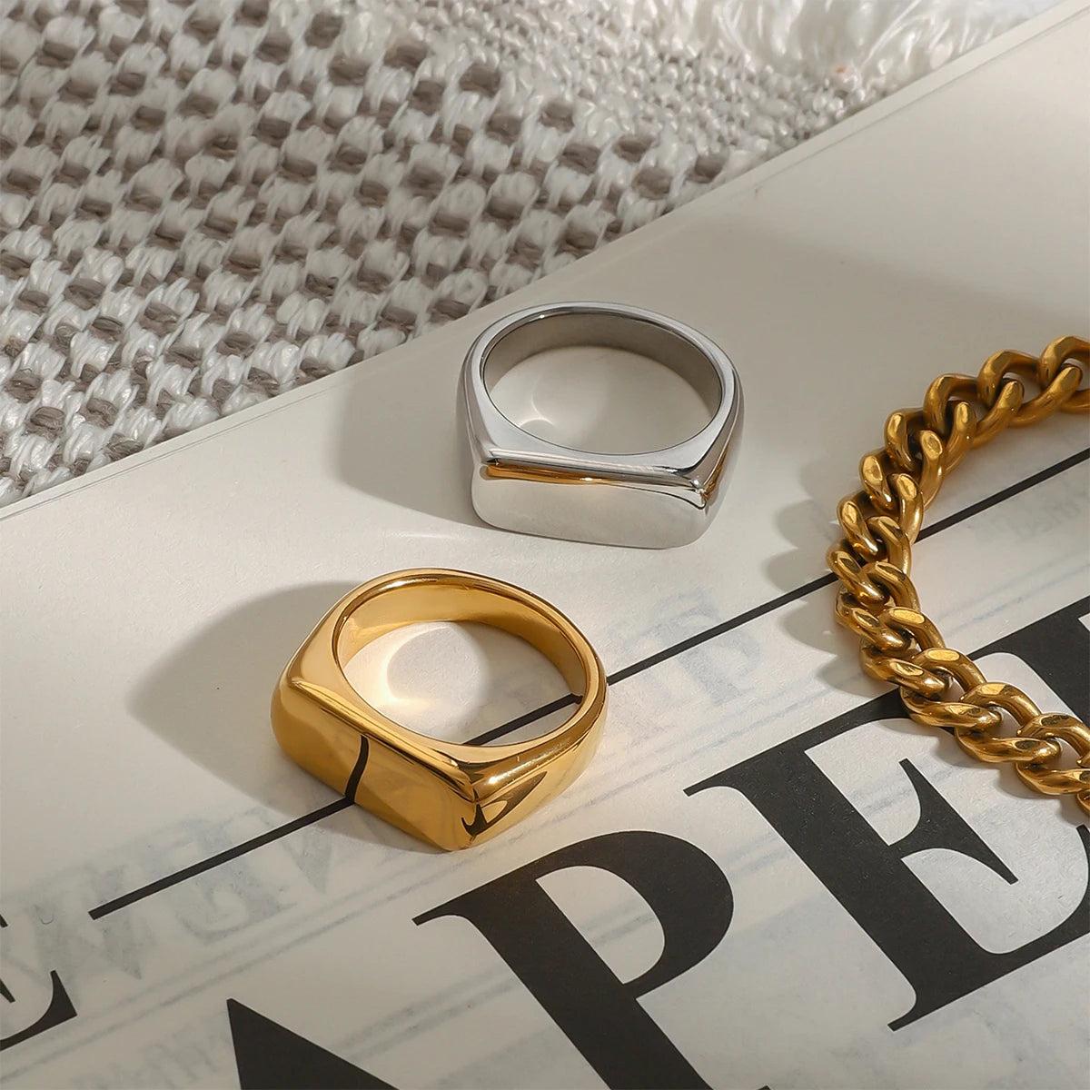 Paloma Ring Irregular Geometric