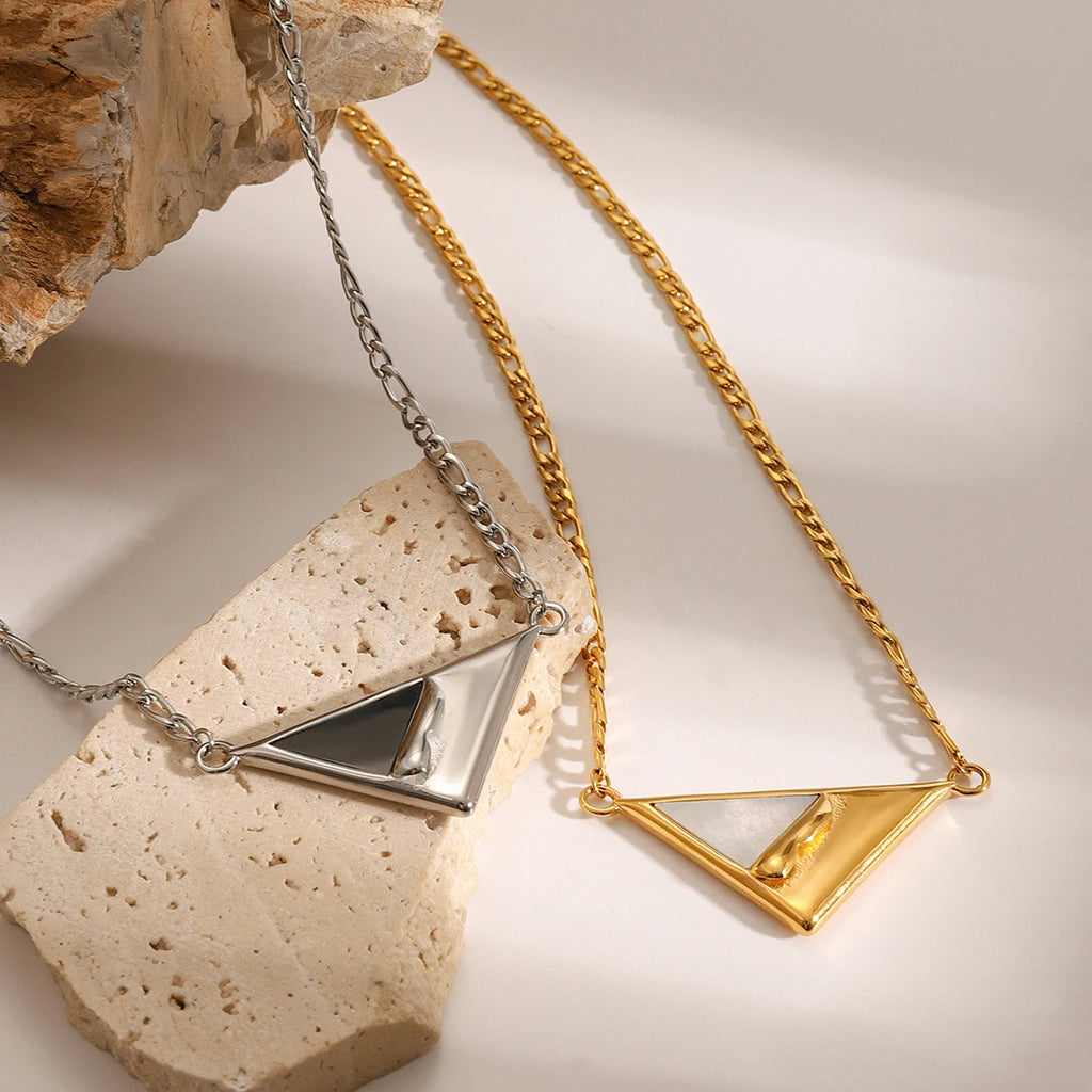 Triangle Necklace Missing