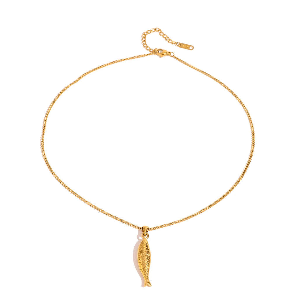 Kika Minimalism Articulated Fish Necklace