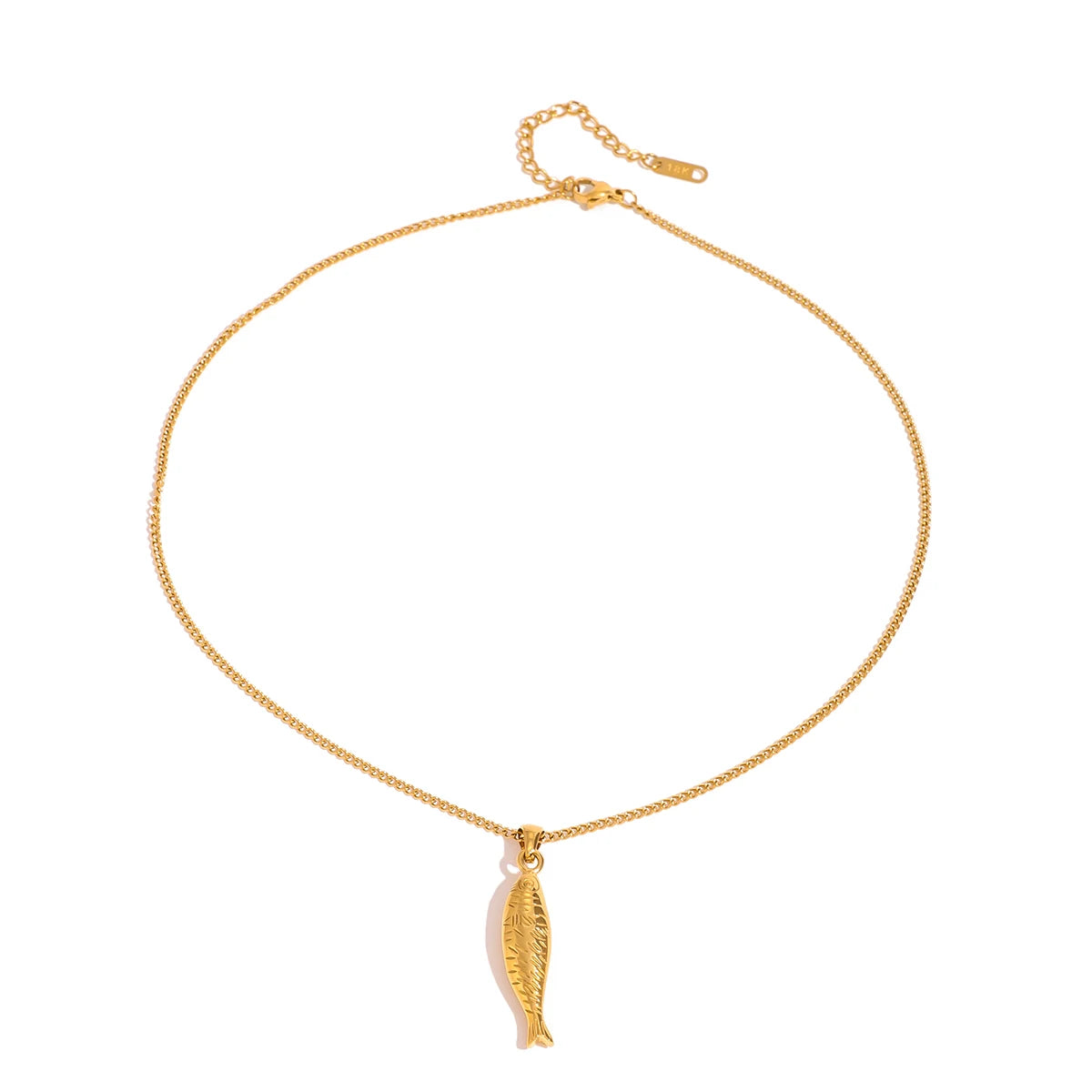 Kika Minimalism Articulated Fish Necklace