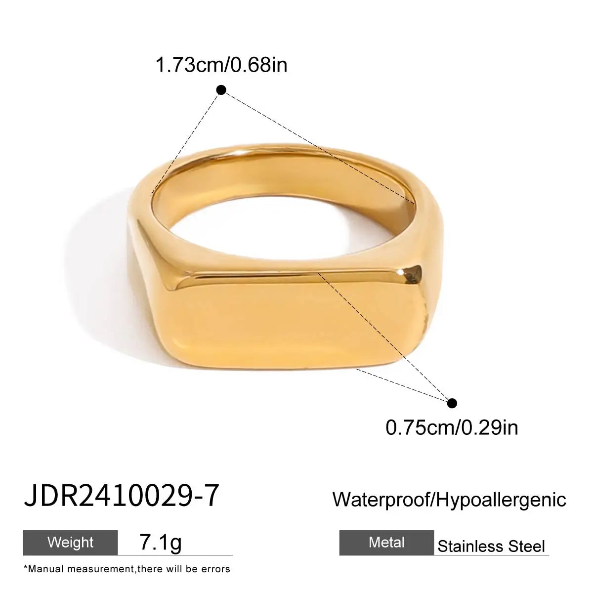 Paloma Ring Irregular Geometric