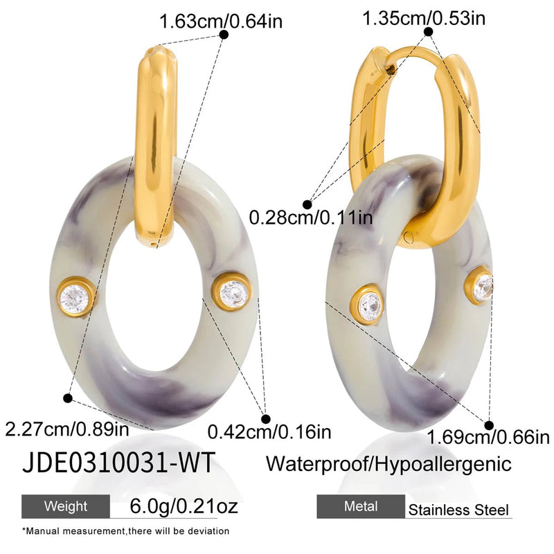 KIKA Vintage 18K Pvd Plated Stainless Steel 316L
