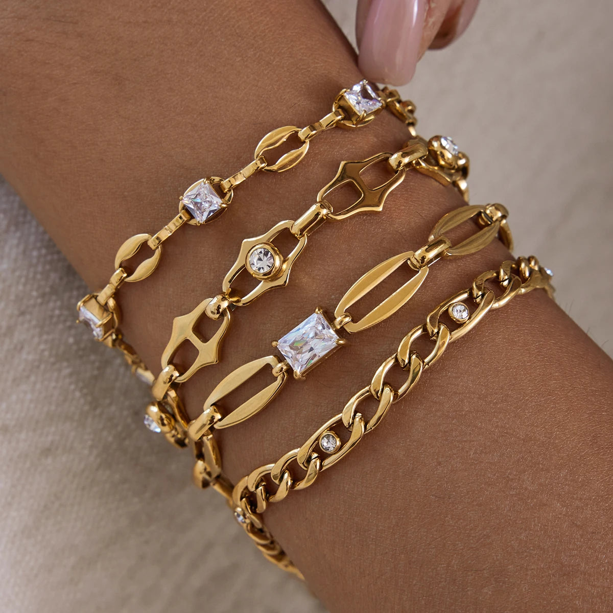 Irregular Hollow Bracelet