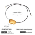 Kika Statement Irregular 3-Layer Circular Pendant Necklace