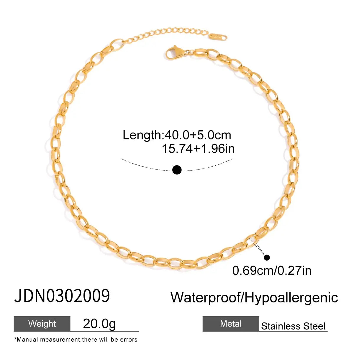 Heart-Shaped Zircon Tennis Chain Necklace