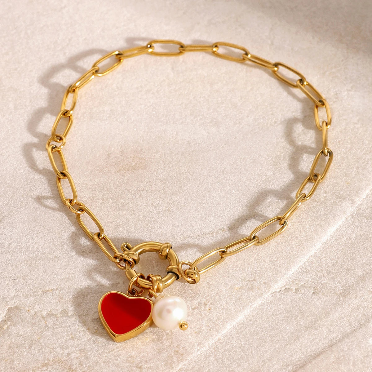Love Pearl Bracelet Pendant