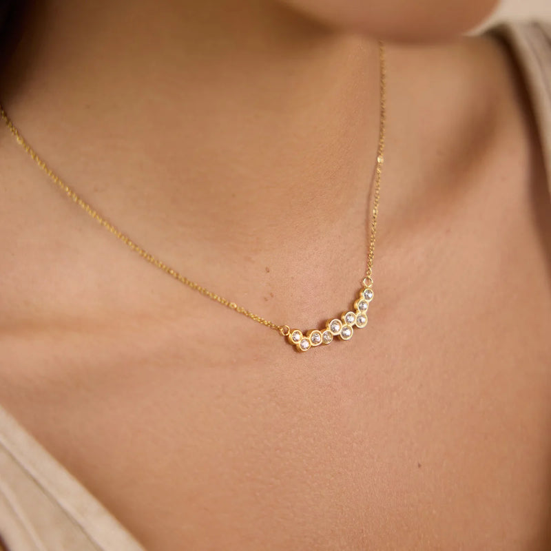 Kika Classic Smiley Face Necklace