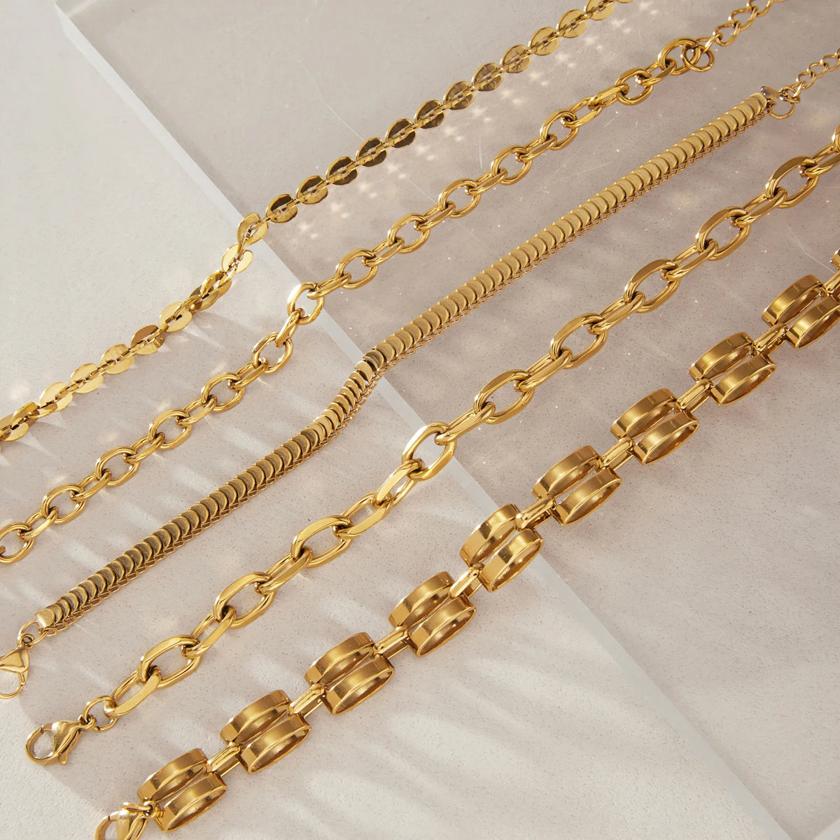 KIKA Classic Chain Bracelet  PVD Plated Stainless Steel 316L