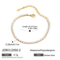 KIKA Delicate Geometric Zircon Bracelet  18K Gold PVD Plated Stainless Steel 316L