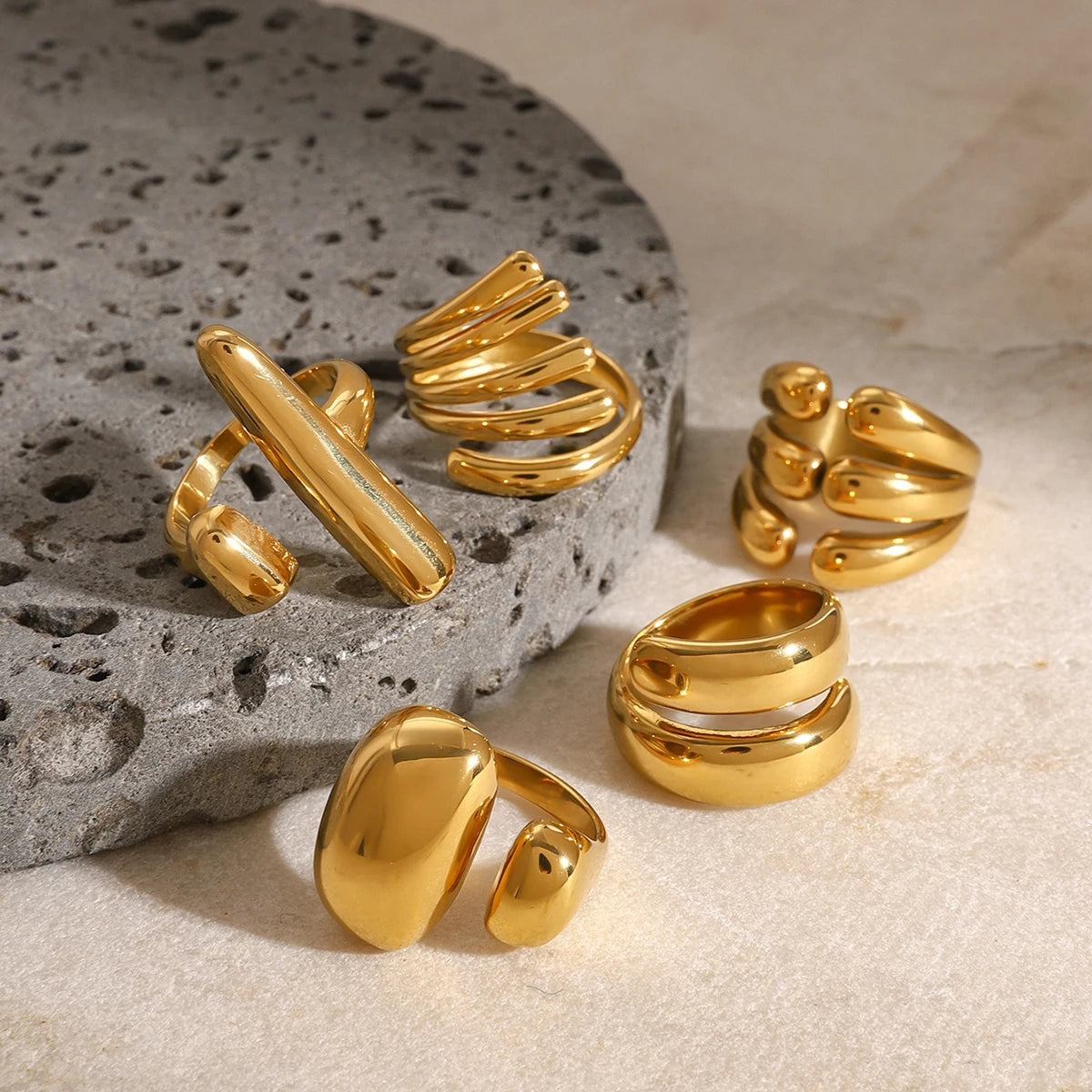 Asymmetric Open Ring Line Adjustable