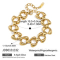 Kika Minimalist Irregular Hollow-out Chain Necklace