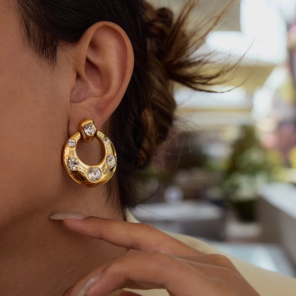 Knot Earrings Waterproof
