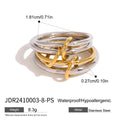Linking rings interlocking