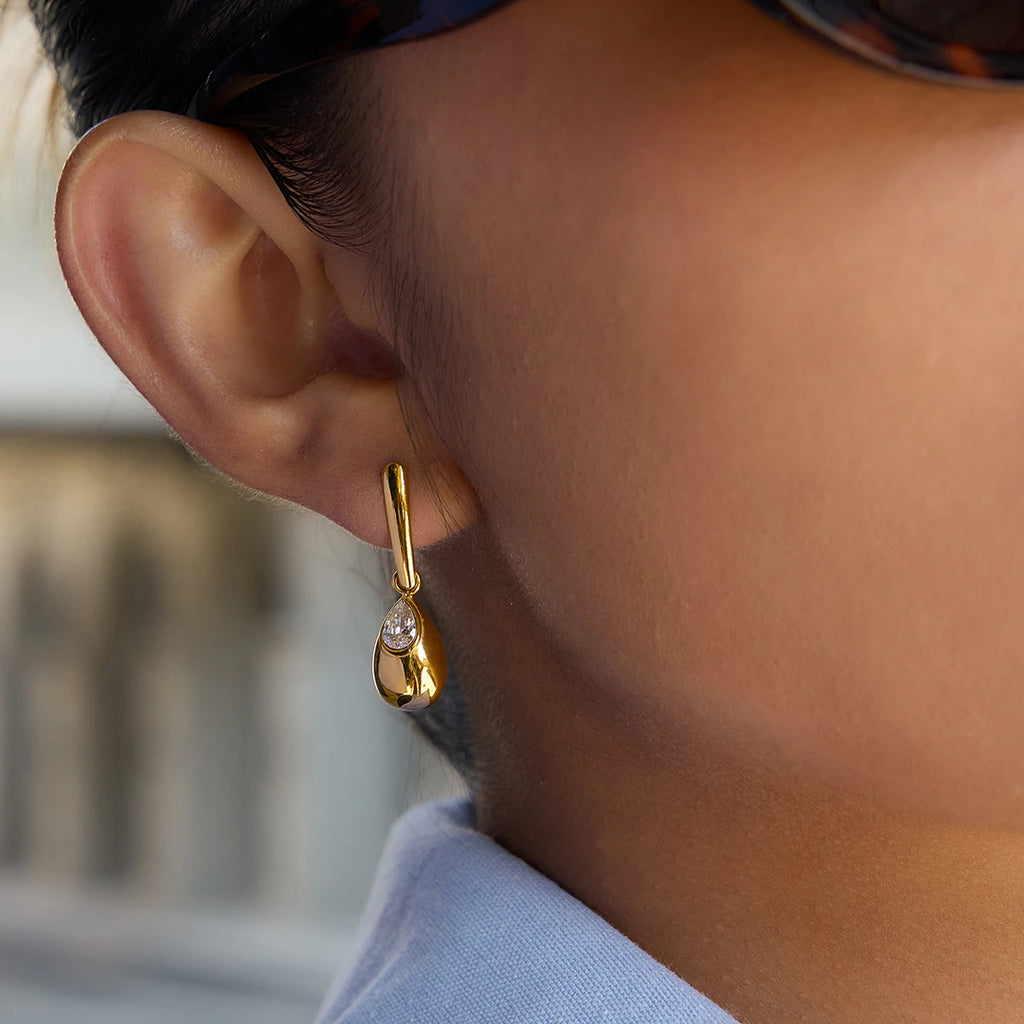 Kika Water Droplet Pendant Earring