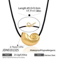Kika Classic Stainless Steel Conch Pendant Necklace