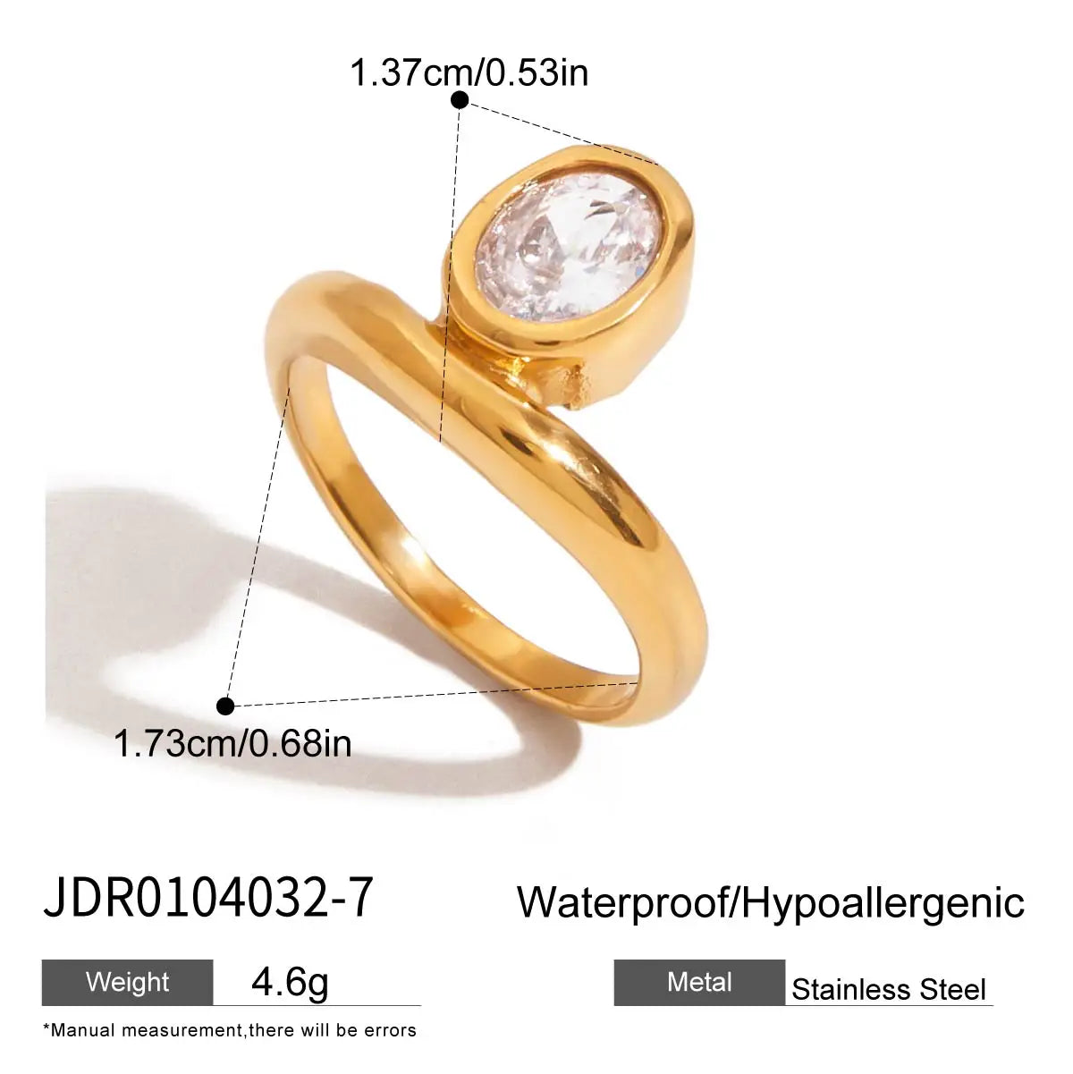 Kika Minimalist Geometric Stackable Ringsw Rings